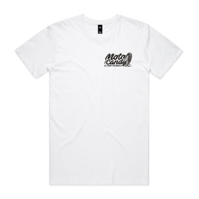 Mens White Logo Tee Thumbnail
